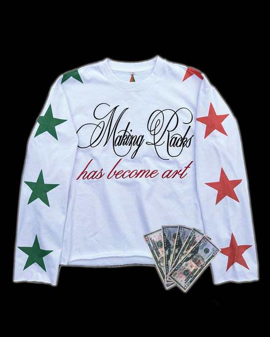 MAKING RACKS HAS BECOME ART PACK (long sleeve + 4 ENYDOLLARS)